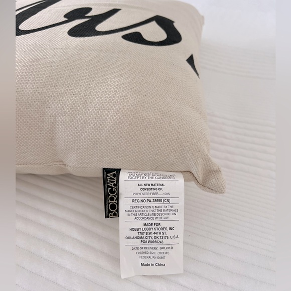 Borgata Mr & Mrs Pillows, Set of 3 - Picture 8 of 9